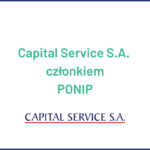 Capital Service S.A. członkiem PONIP