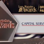 informacja w formie statuetki przedstawiając Capital Service SA jako partnera imprezy Loan Magazine